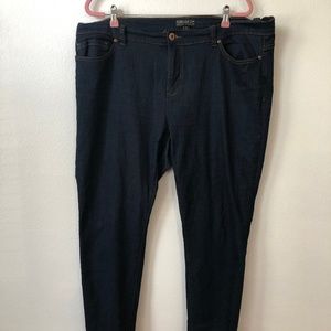 Forever 21 Jeans - Forever 21+ Plus Dark Skinny Jeans 20 Forever 21 Jeans - Forever 21+ Plus Dark Skinny Jeans 20